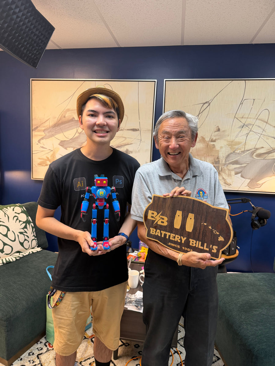 Meet the Artist Behind Our Robot Mascot