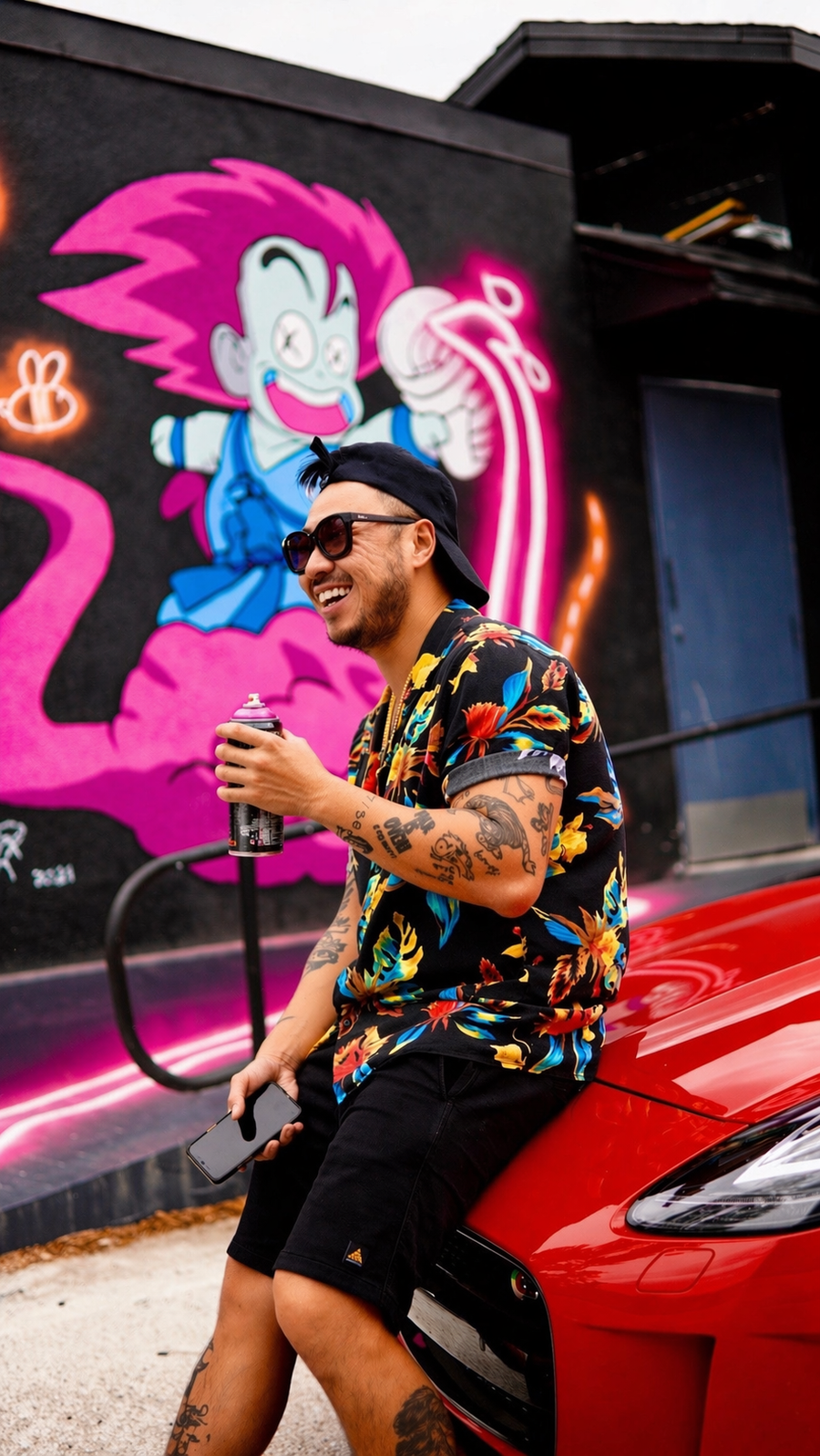 Meet @mr.kushgang, the Artist Behind the Battery Bill Mural