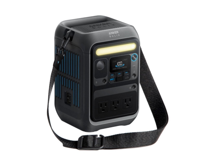 Anker SOLIX C300X Portable Power Station with AC outlets