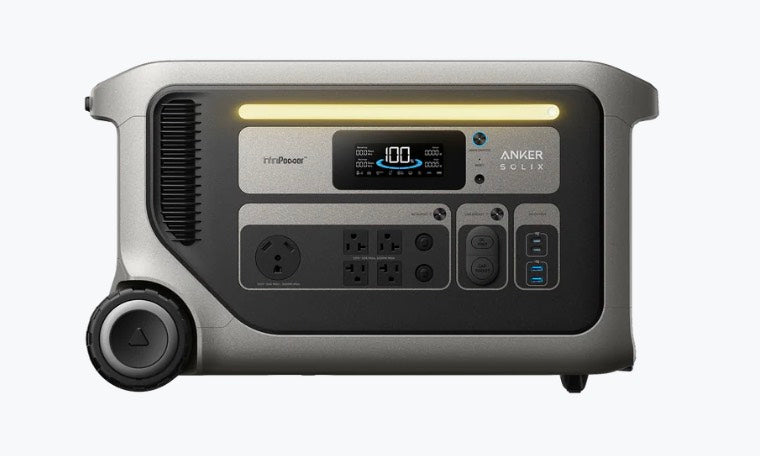 Anker SOLIX F3000 Portable Power Station - 3,072Wh | 3,600W