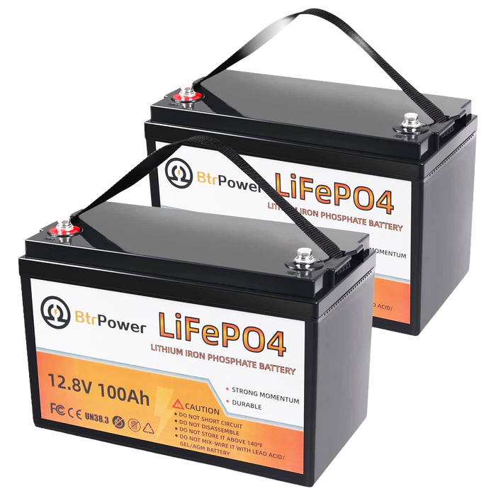 LiFePO4 and 12V sealed lead acid batteries